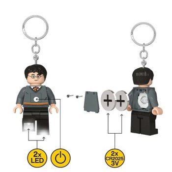 Breloc LEGO cu LED - Harry Potter