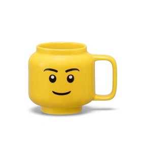 Cana mica LEGO din ceramica – Cap de baiat