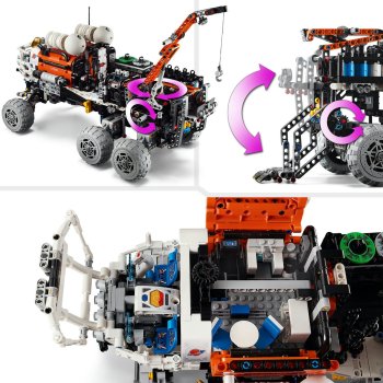 Rover de explorare pe Marte cu echipaj