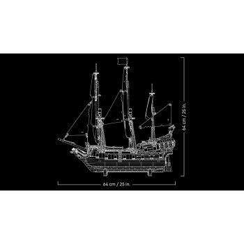 Corabia de pirati a capitanului Jack Sparrow