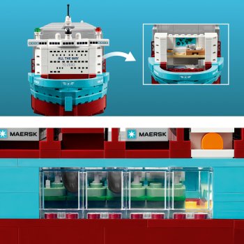 Portcontainer cu combustibil dual Maersk