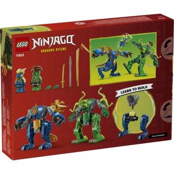 Robotul dragon al lui Jay în luptă