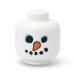 Cutie depozitare S cap minifigurină LEGO - Om de zăpadă
