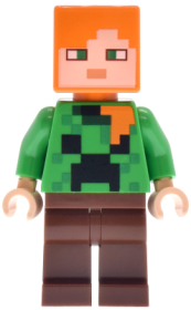 Minifigurină Minecraft Alex min233