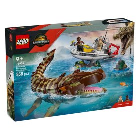 Misiune cu barca pe urmele unui Mosasaurus din caramizi