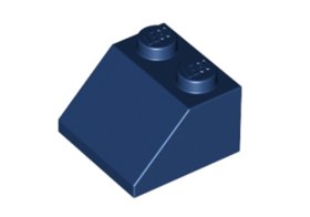 Cărămidă cu pantă 45 2 X 2