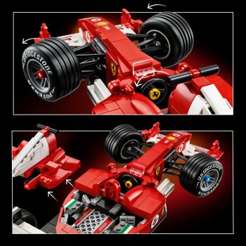 Ferrari F2004 și Michael Schumacher