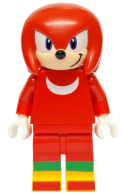 Minifigurină LEGO Sonic the Hedgehog Knuckles - Grin son016