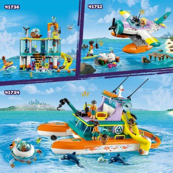 Barca de salvare pe mare