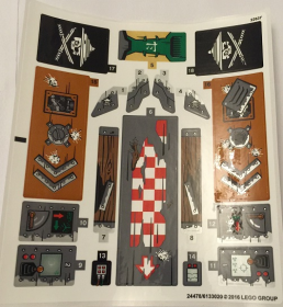 Autocolant LEGO Ninjago 70605