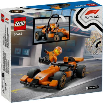 Pilot F1 cu masina de curse McLaren