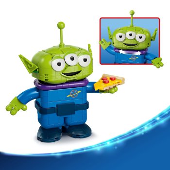 Extraterestru cu racheta Pizza Planet