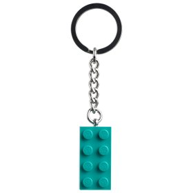 Breloc Caramida 2 x 4 verde-albastru