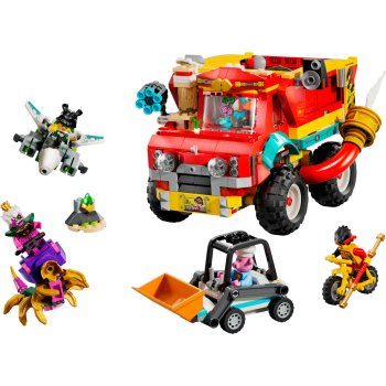 Camionul electric al echipei lui Monkie Kid