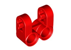 Conector 1 ax şi 2 pin / perpendicular divizat