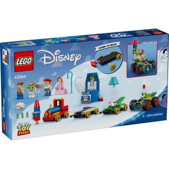 Tren aniversar si masina RC din Toy Story