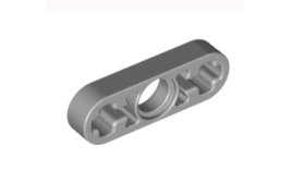 Grindă subţire 3 X 1 gaură ax şi pin