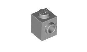 Cărămidă modificată 1 X 1 cu 1 Knob