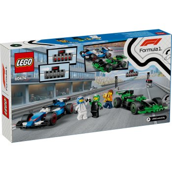 Grila de start F1® cu masini de curse VCARB si Sauber