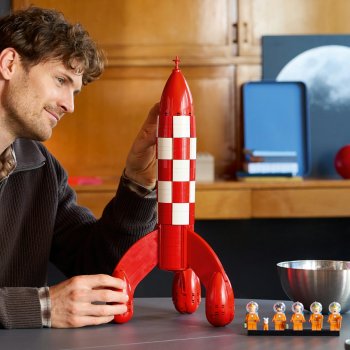 Racheta spre Lună din Tintin