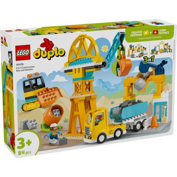 Șantier și vehicule de construcții 3 în 1