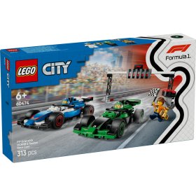 Grila de start F1® cu masini de curse VCARB si Sauber