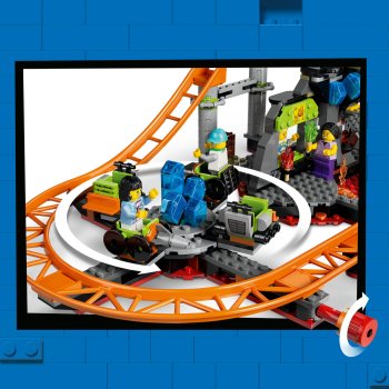 Parc cu roller-coaster Lava Land