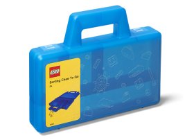 Cutie sortare LEGO albastra