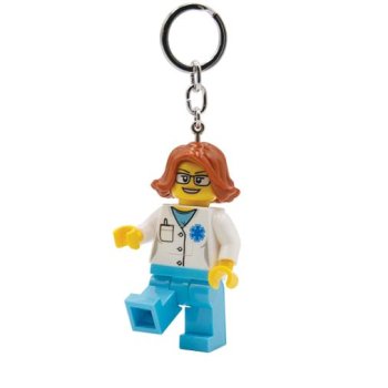 Breloc LEGO Iconic cu LED - Femeie Doctor