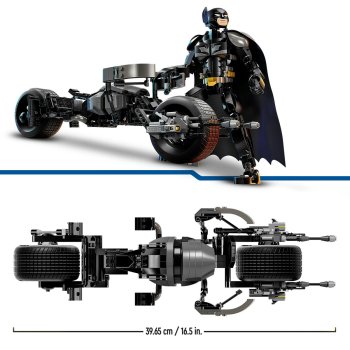 Figurina de constructie Batman™ si motocicleta Bat-Pod