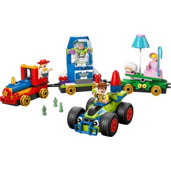 Tren aniversar si masina RC din Toy Story