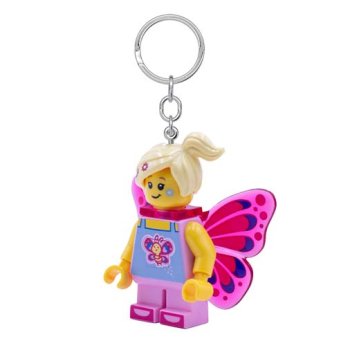Breloc LEGO Iconic cu LED - Fata Fluture