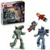 Iron Man si War Machine vs dronele Hammer
