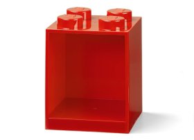 Raft Caramida LEGO 2x2 - Rosu