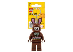Breloc cu LED LEGO Iepurasul de ciocolata