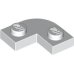 Colț rotund 2 x 2 cu 1 x 1 decupaj