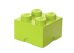 Cutie depozitare LEGO 4 verde deschis