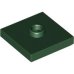 Placă netedă modificată 2 X 2 knob