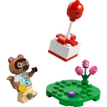 Tom Nook și un cadou zburător
