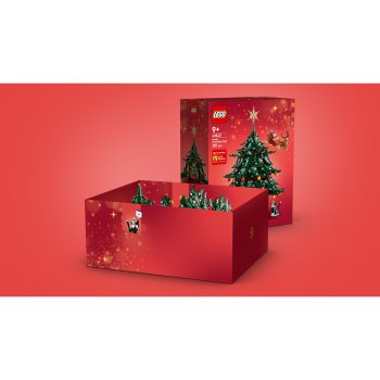 Pom de Craciun decorativ de construit în familie