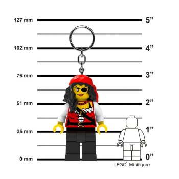 Breloc cu LED LEGO Prinţesa Pirat