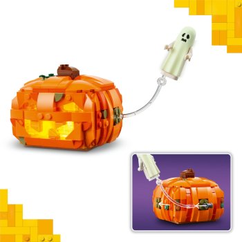 Lanternă din dovleac pentru Halloween