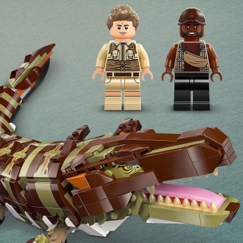 Misiune cu barca pe urmele unui Mosasaurus din caramizi