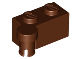 Cărămidă modificată 2 X 1 cu pin balamă
