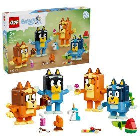 Familia lui Blue din cărămizi