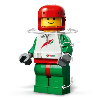 Minifigurina LEGO supradimensionata - pilot