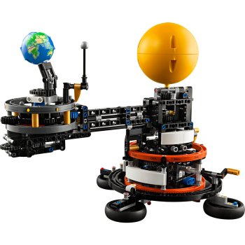 Planeta Pamant si Luna pe orbita