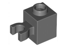 Cărămidă modificată 1 X 1 cu clip orizontal