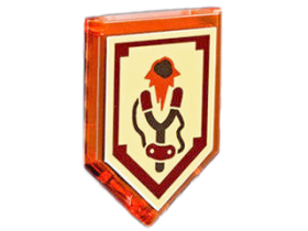 Placă netedă 3 x 2 modificată decorată - Blazon Nexo