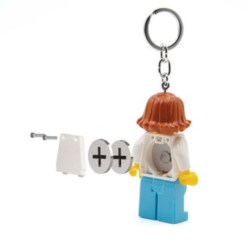 Breloc LEGO Iconic cu LED - Femeie Doctor